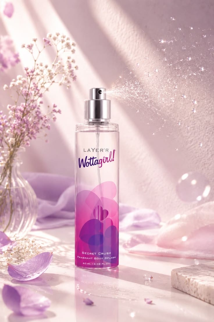 Wottagirl Secret Crush Long Lasting Fragrance Perfume - Image 2